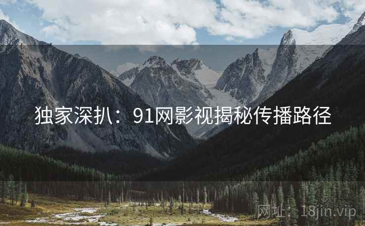 独家深扒：91网影视揭秘传播路径